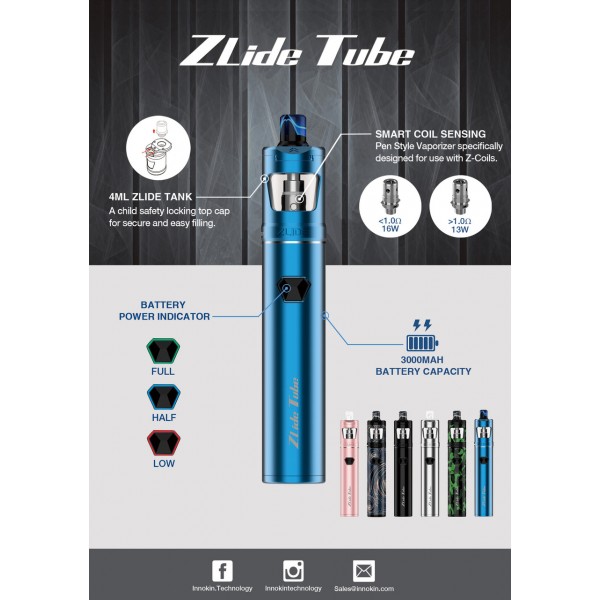 Innokin Zlide 4ML Tube Kit - 3000mah