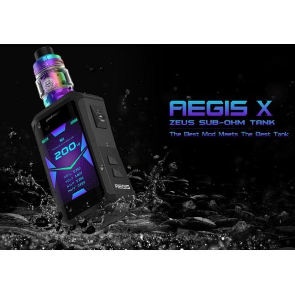 Geekvape Aegis X 200W TC Kit with ZEUS Tank | Special Edition