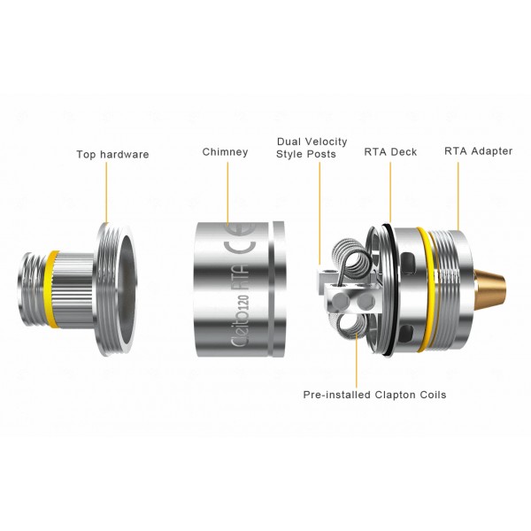 Aspire Cleito 120 RTA Coil System