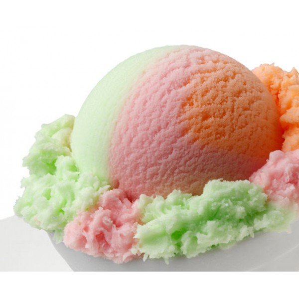 Rainbow Sherbert Ice-Cream