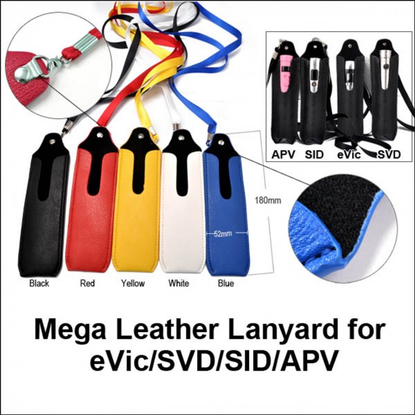 Mega Mod Leather Lanyard