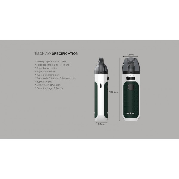 ASPIRE TIGON AIO POD SYSTEM