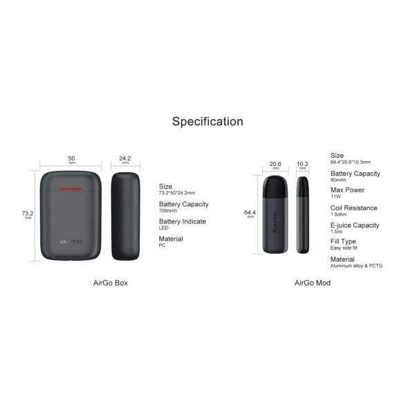 Vaptio AirGo Pod Kit