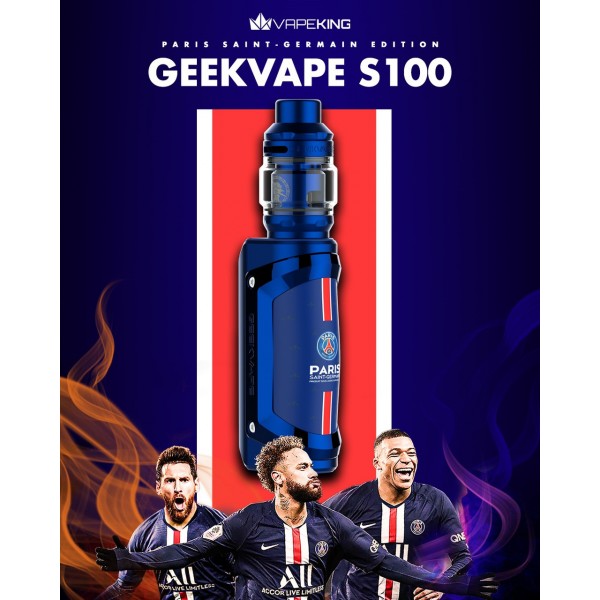 Geekvape Aegis Solo 2 S100 Kit - PSG Saint-Germain Edition