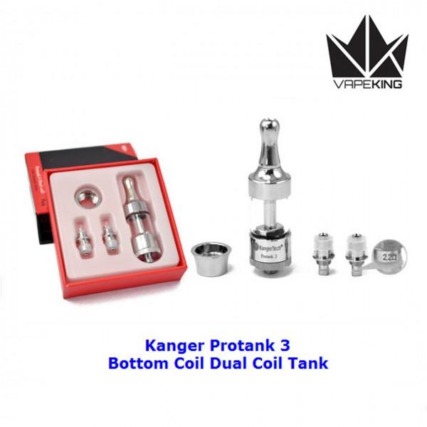 Kanger Protank 3 Dual Coil Glass Tank Kit