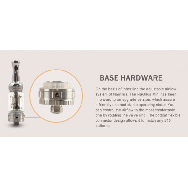 Aspire Nautilus MINI BVC Clearomizer Kit